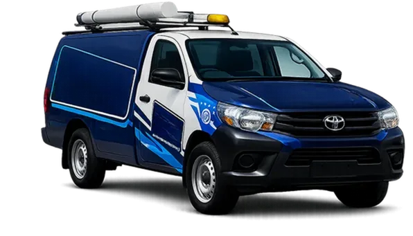 Licensed plumber van servicing Baulkham Hills