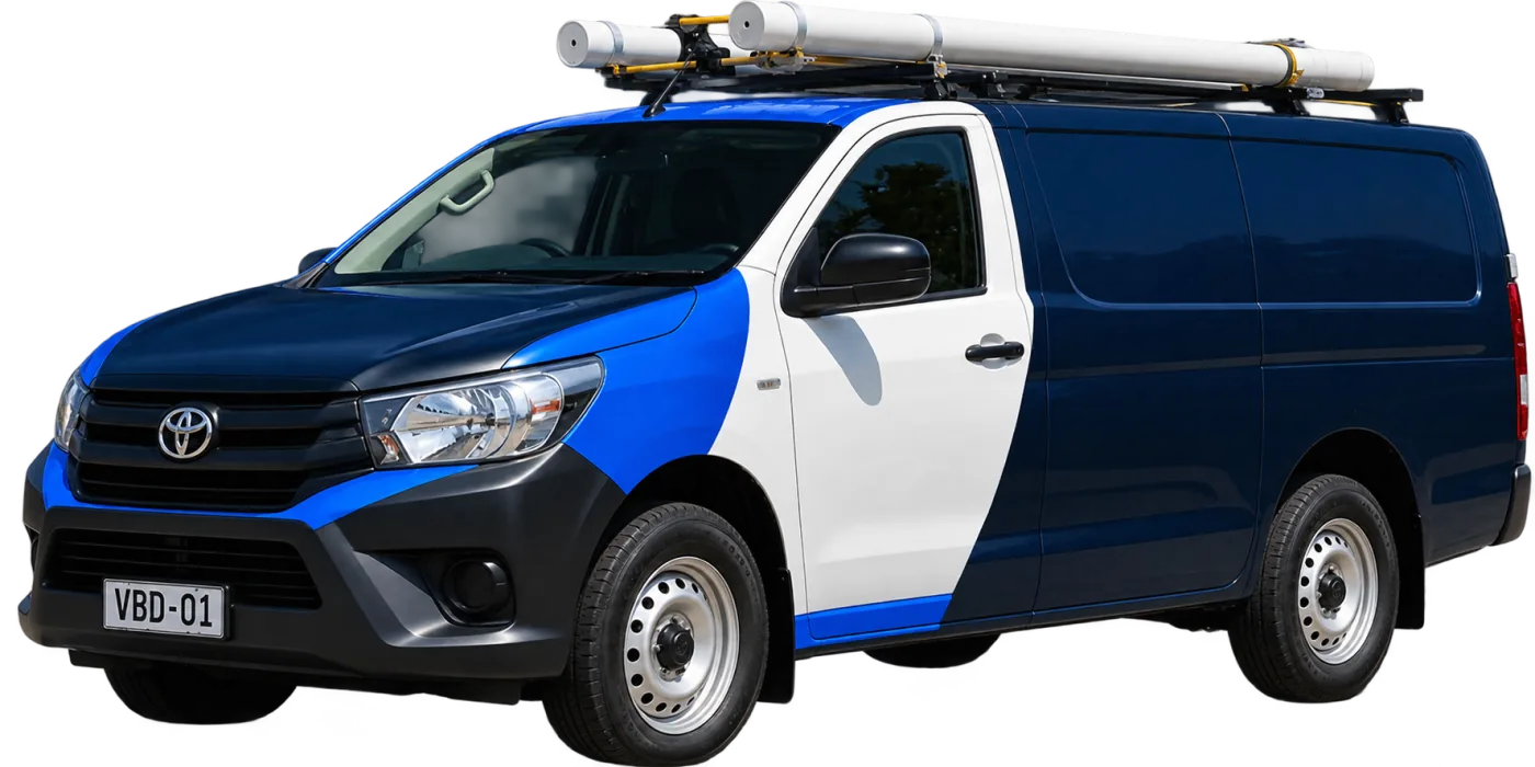 Our van, covering Baulkham Hills and the surrounding suburbs